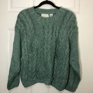 Shenanigans Hand Knitted Vintage Sweater SZ L